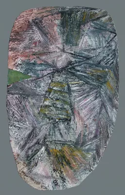 Ferenc Csurgai: Paintings: Melting with the snow(mask) (1994)
